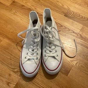 White high top Converse